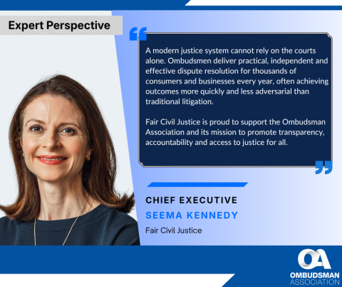 Expert Quote - Seema Kennedy, FCS (Ombuds Day)
